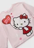 Hello Kitty Kids Pink Long Sleeved T-Shirt (1-7yrs) - 1-1.5 Yrs Image 2