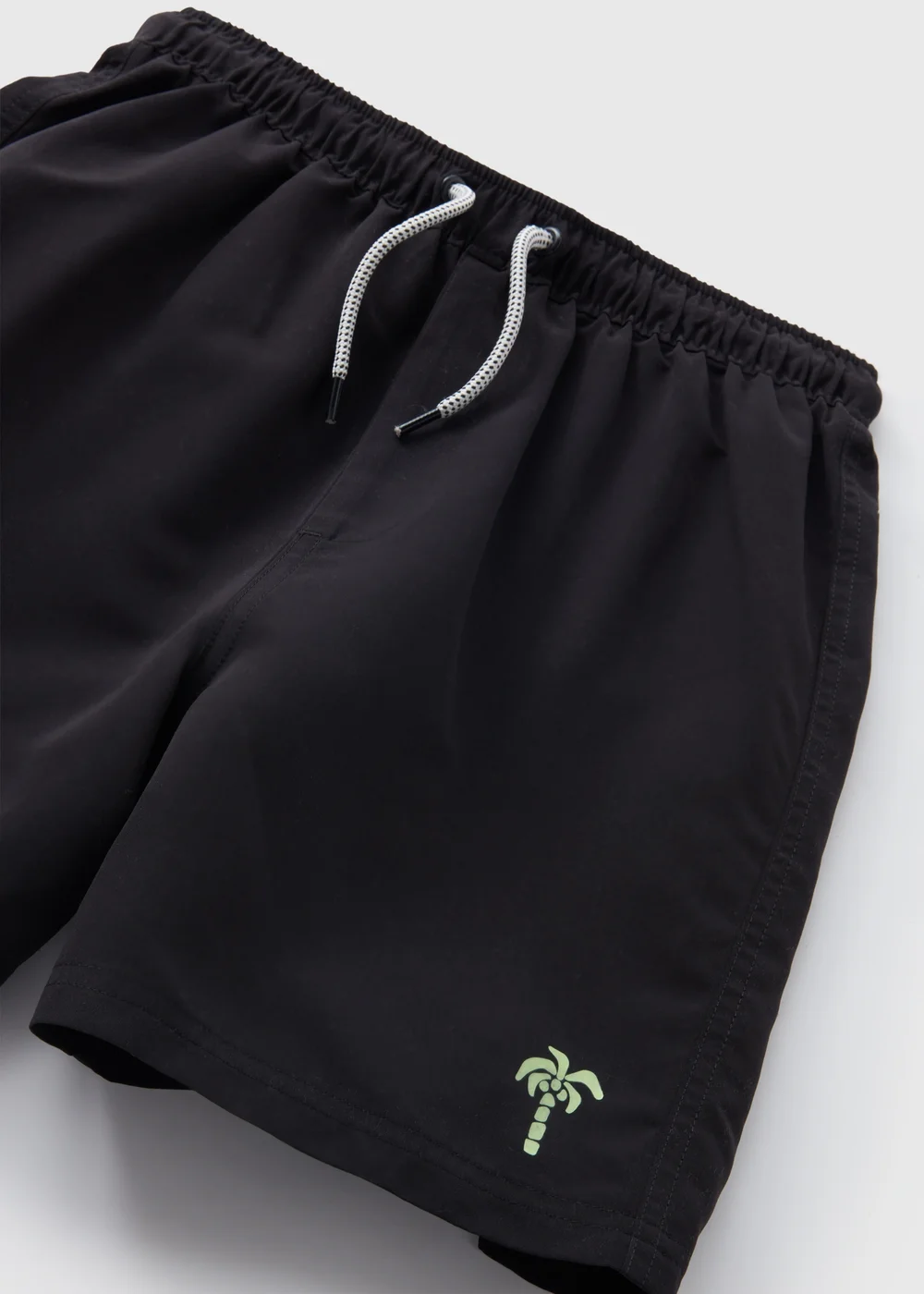 Boys Black Swim Shorts (7-15yrs) - 7 Yrs Image 2