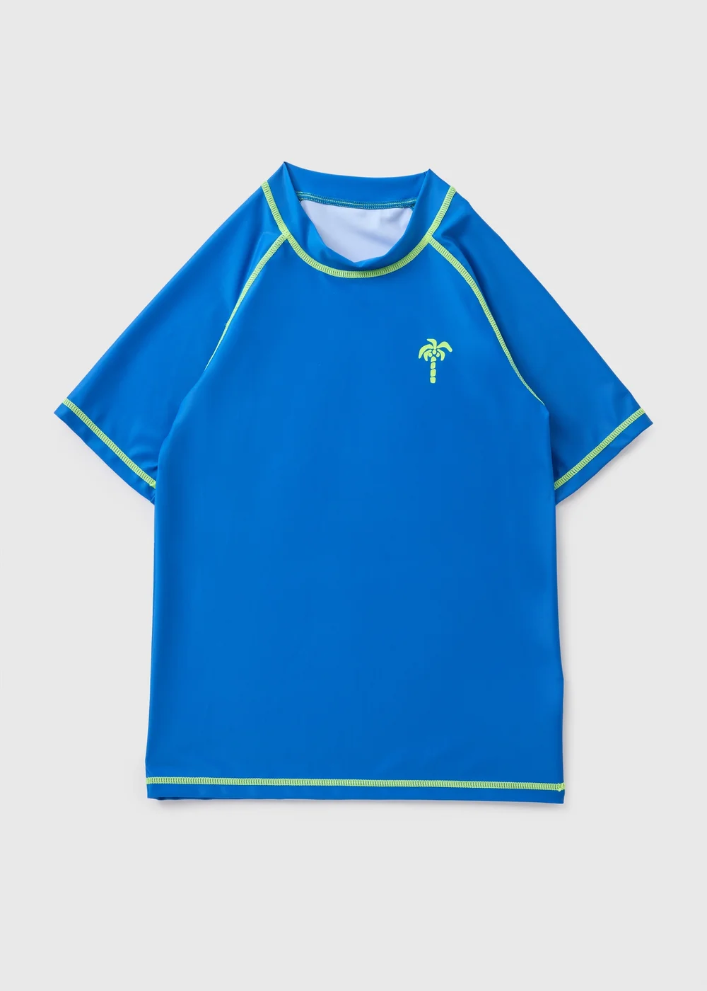 Boys Blue Rash Vest (7-15yrs) - 7 Yrs Image 1