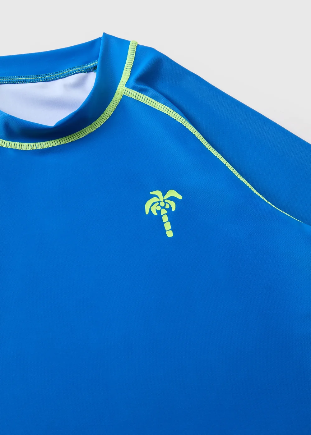 Boys Blue Rash Vest (7-15yrs) - 7 Yrs Image 2