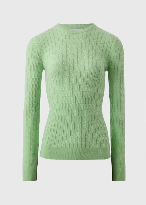 Green Baby Cable Jumper - 8 Image 4