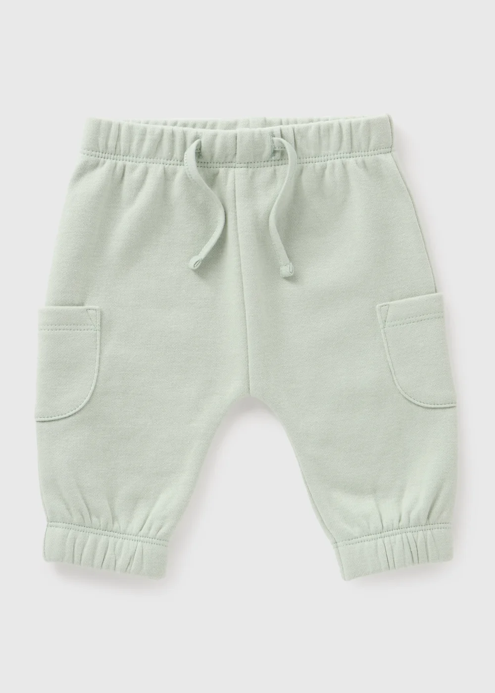 Baby Green Cargo Jogging Bottoms (Newborn-23mths) - 9-12 months Image 1