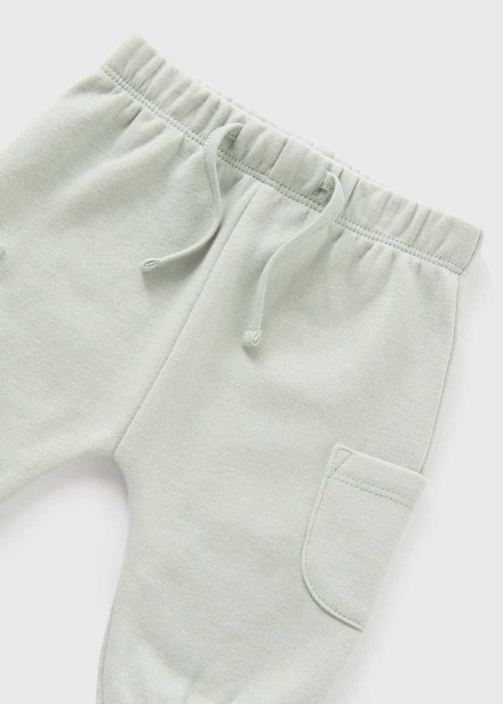 Baby Green Cargo Jogging Bottoms (Newborn-23mths) - 9-12 months Image 2