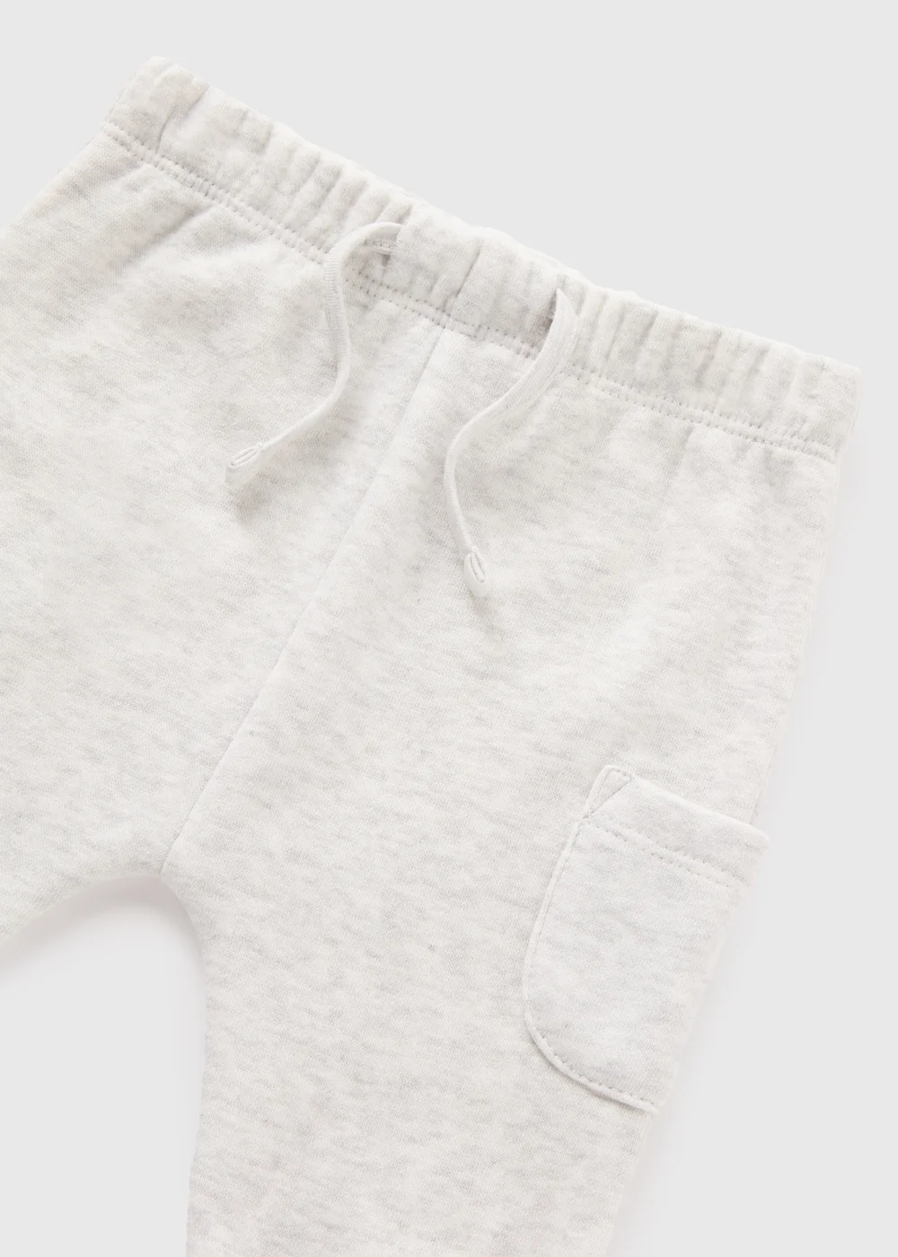 Baby Grey Cargo Jogging Bottoms (Newborn-23mths) - 9-12 months Image 2