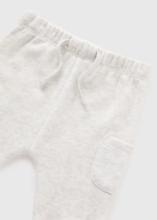 Baby Grey Cargo Jogging Bottoms (Newborn-23mths) - 9-12 months Image 2