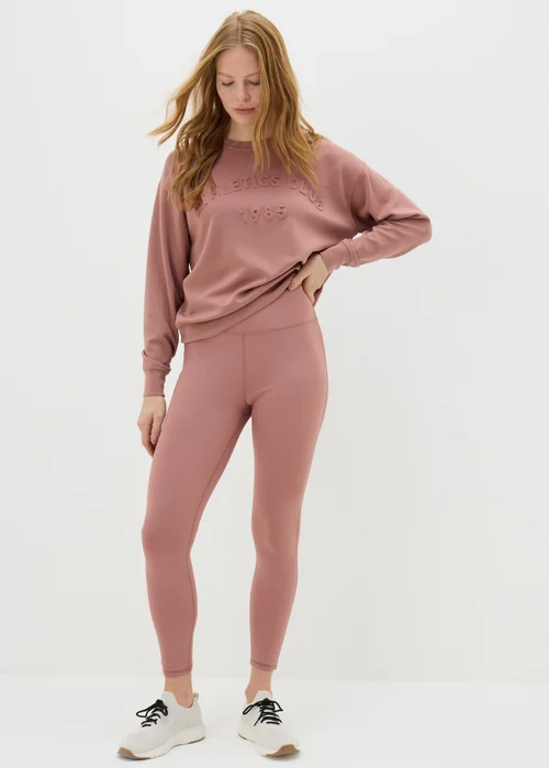 Souluxe Pink Long Leggings - 8 Image 1