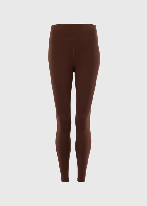 Souluxe Brown Long Leggings - 8 Image 4