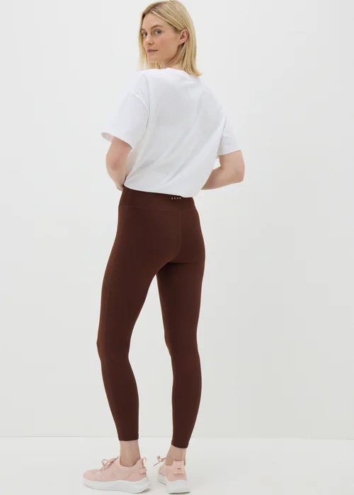 Souluxe Brown Long Leggings - 8 Image 2