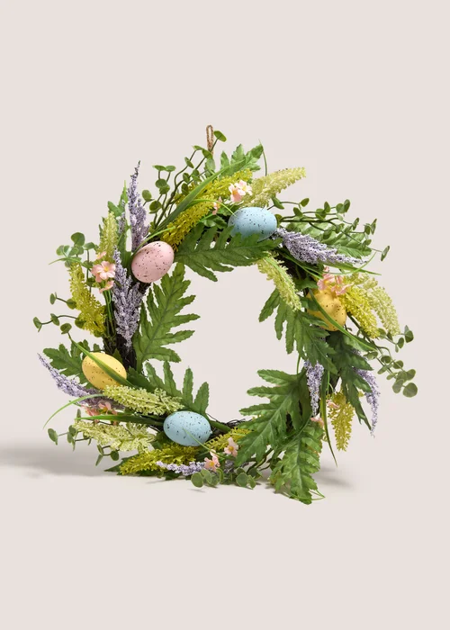 Easter Egg Wreath Image 1