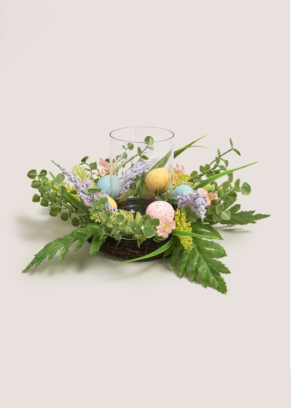 Easter Egg Candle Wreath Image 1