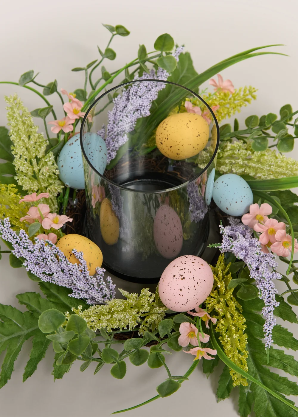 Easter Egg Candle Wreath Image 2