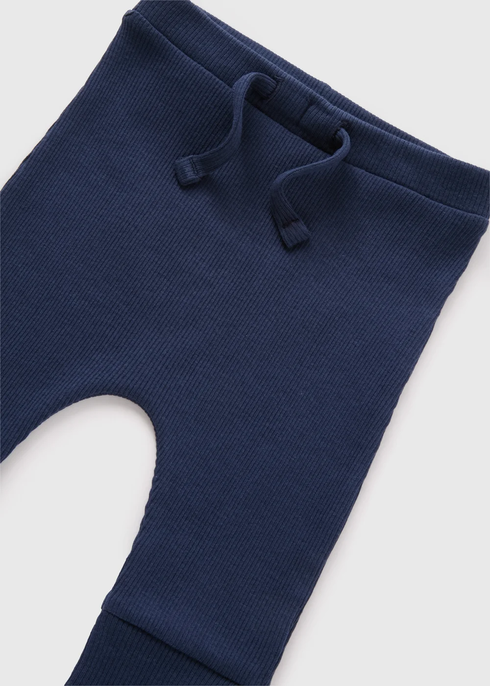 Baby Navy Rib Leggings (Newborn-23mths) - 9-12 months Image 2