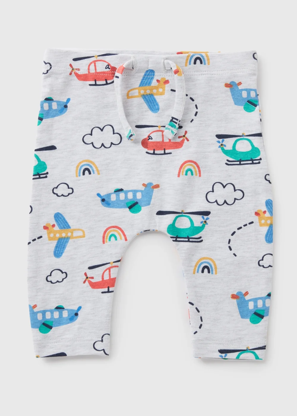 Baby Grey Transport Leggings (Newborn-23mths) - 9-12 months Image 1