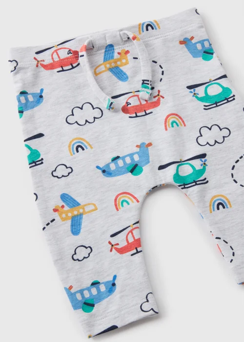 Baby Grey Transport Leggings (Newborn-23mths) - 9-12 months Image 2
