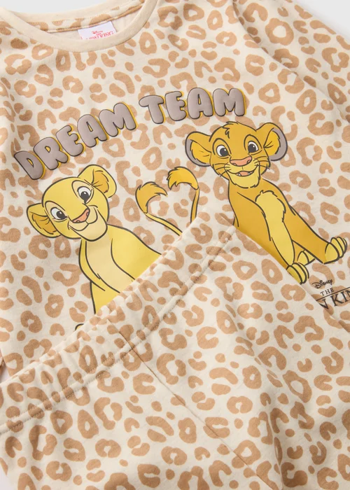 The Lion King Kids Cream Simba Pyjama Set (1-7yrs) - 1 half year to 2 Image 2