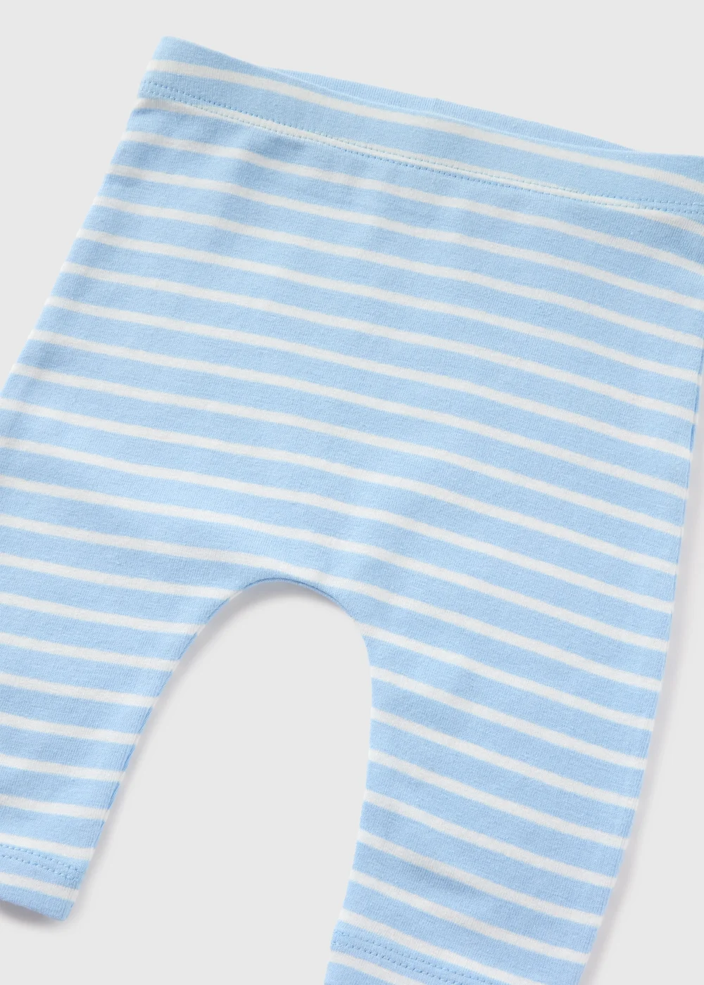 Baby Blue Stripe Leggings (Newborn-23mths) - 9-12 months Image 2