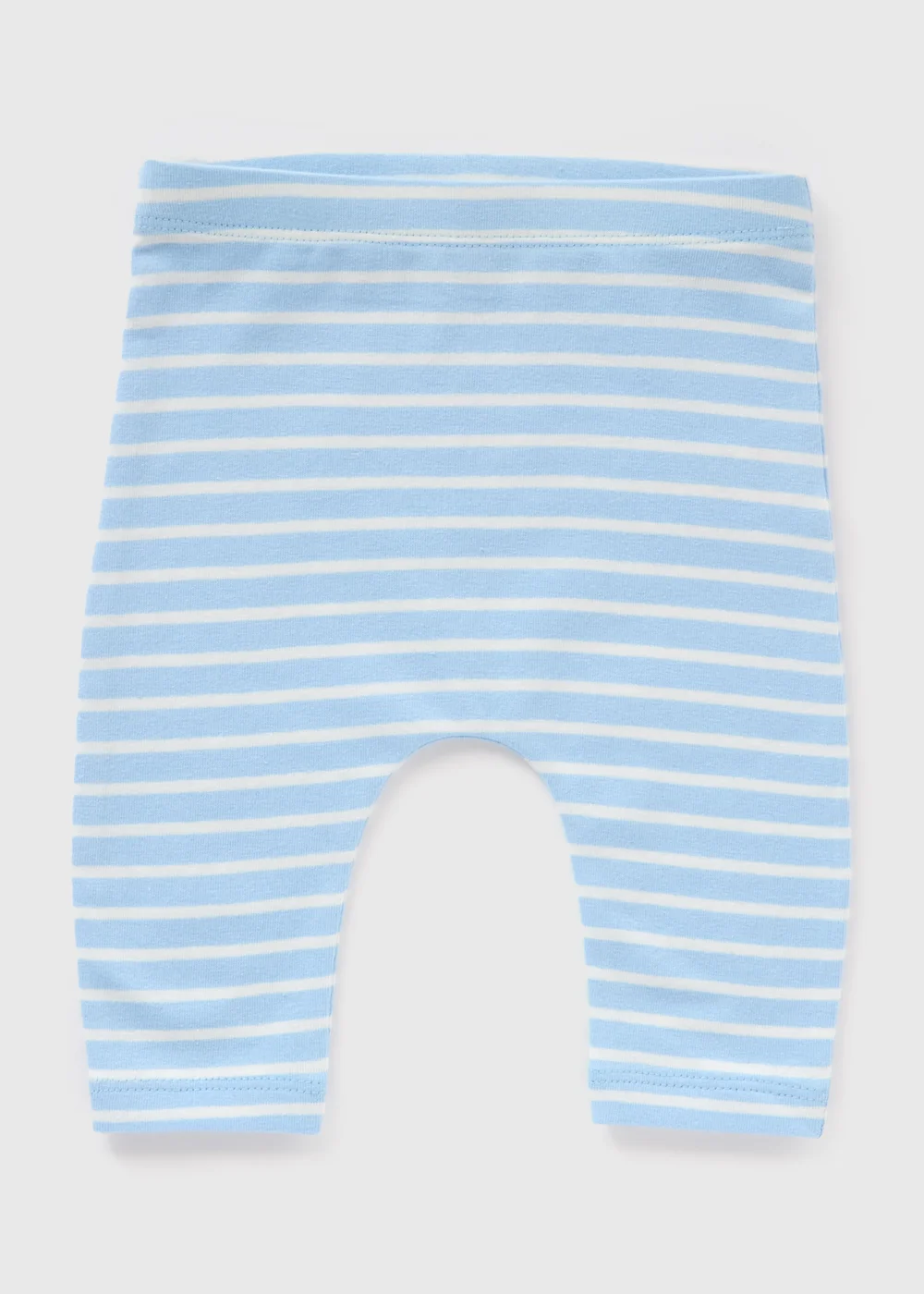 Baby Blue Stripe Leggings (Newborn-23mths) - 9-12 months Image 1