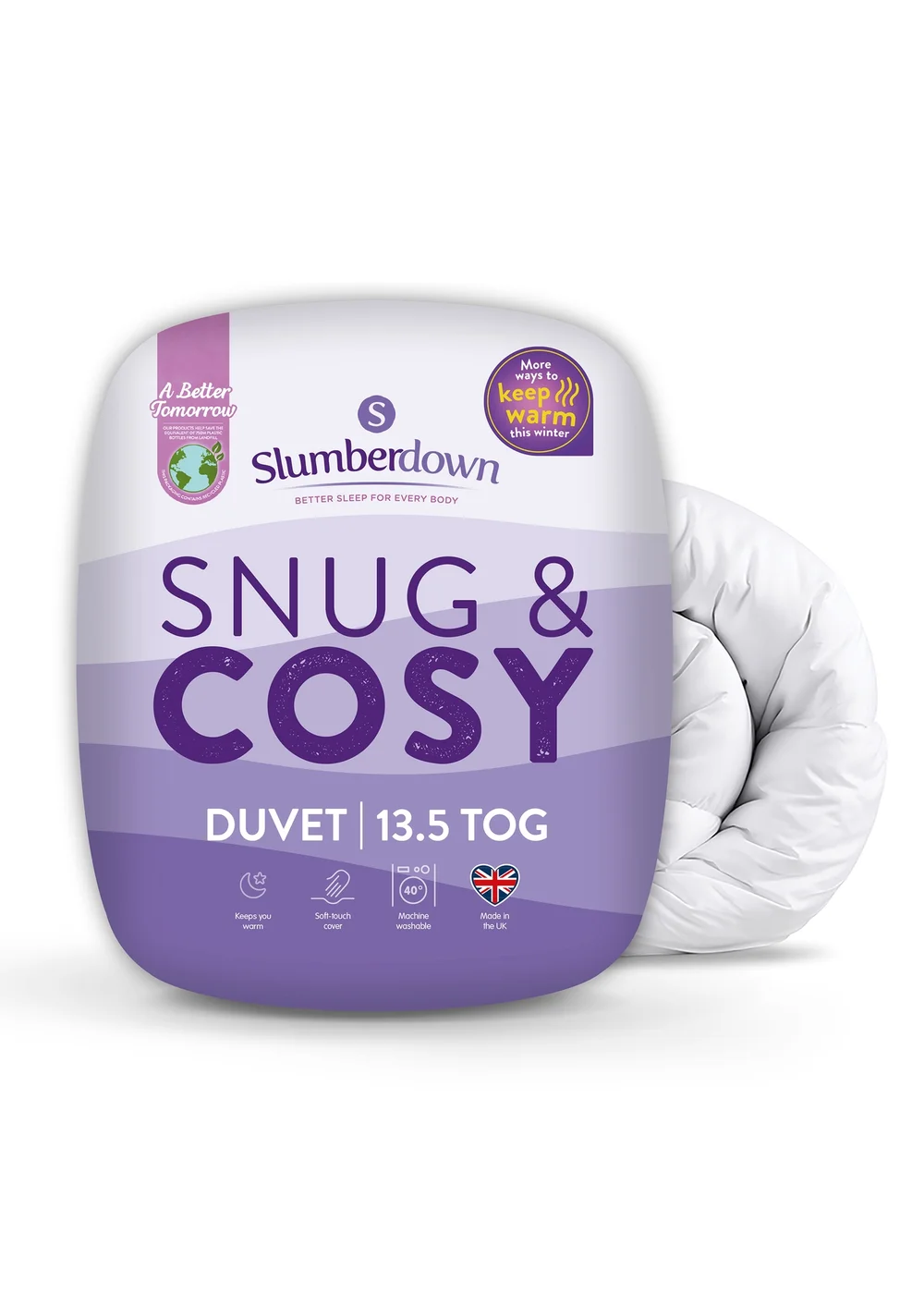 Slumberdown Winter Snug Duvet - Single Image 2