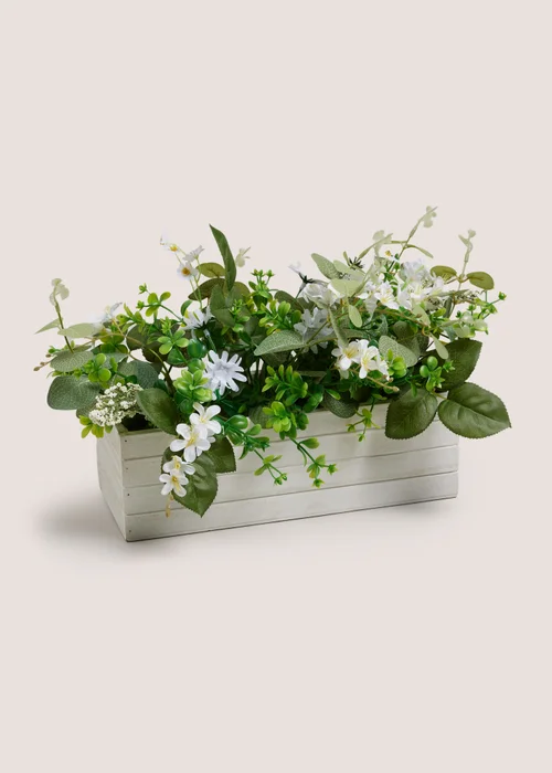 Mixed Flowers In A Box Image 1