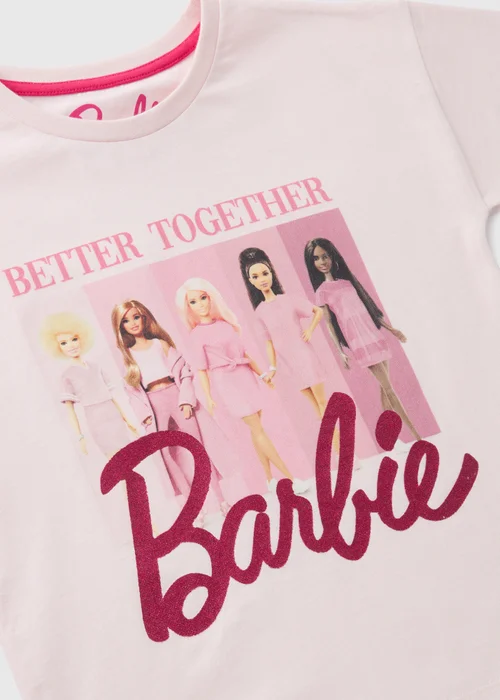 Barbie Girls Pink T-Shirt (4-13yrs) - 4 Yrs Image 2