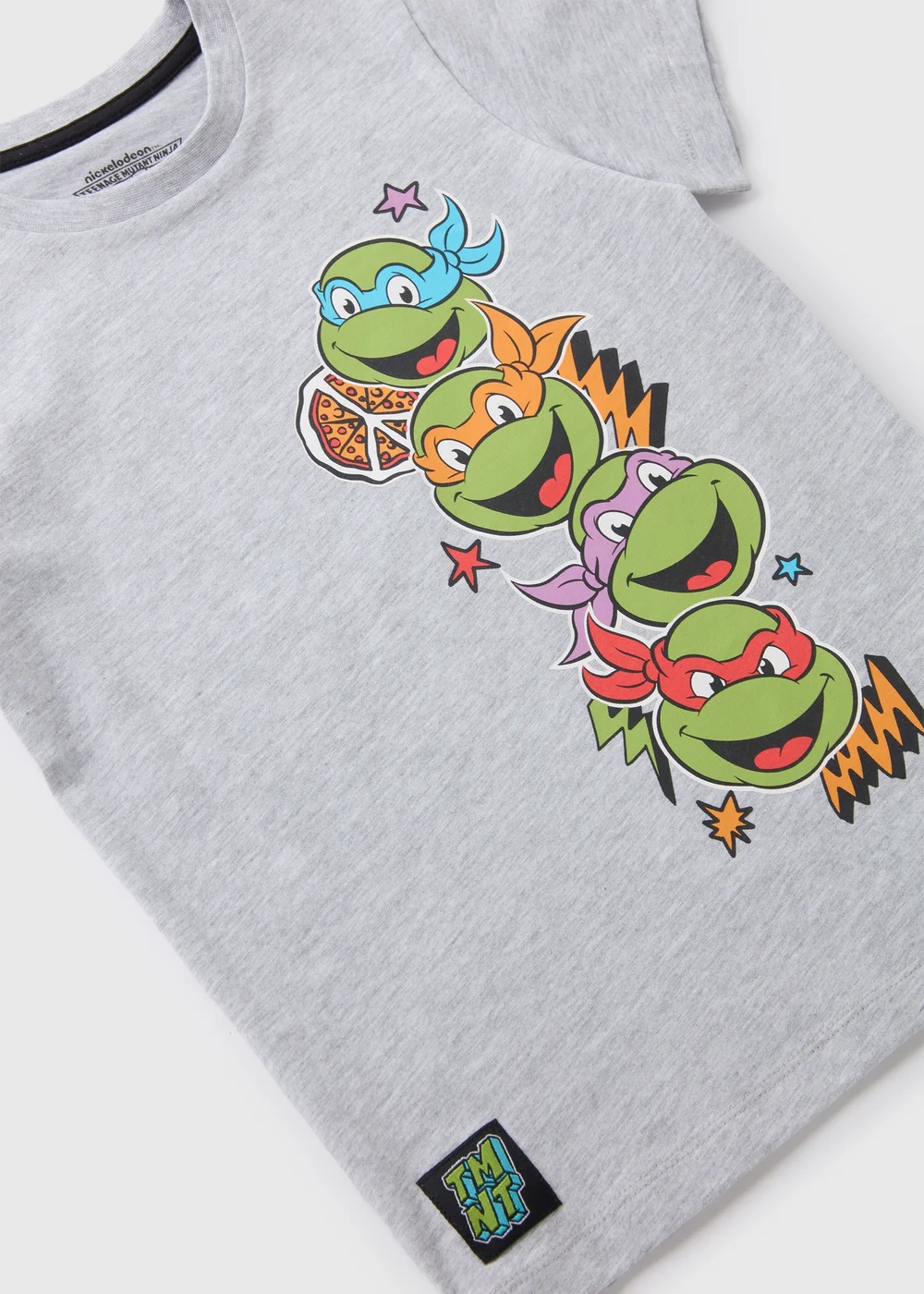 Ninja Turtles Grey T-Shirt (5-13yrs) - 5 Yrs Image 2