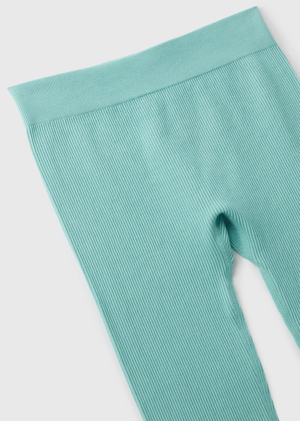 Girls Teal Seamless Leggings (7-15yrs) - S Image 2