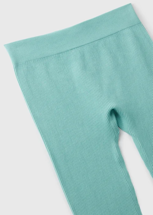 Girls Teal Seamless Leggings (7-15yrs) - S Image 2