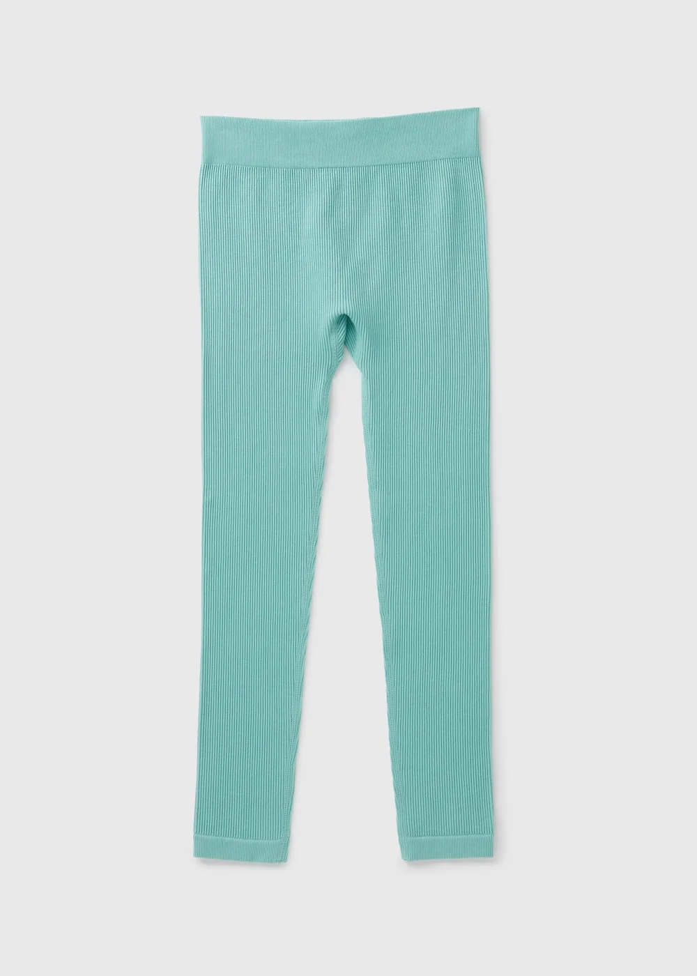 Girls Teal Seamless Leggings (7-15yrs) - S Image 1