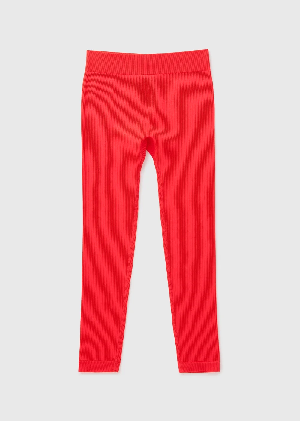 Girls Red Seamless Leggings (7-15yrs) - S Image 1