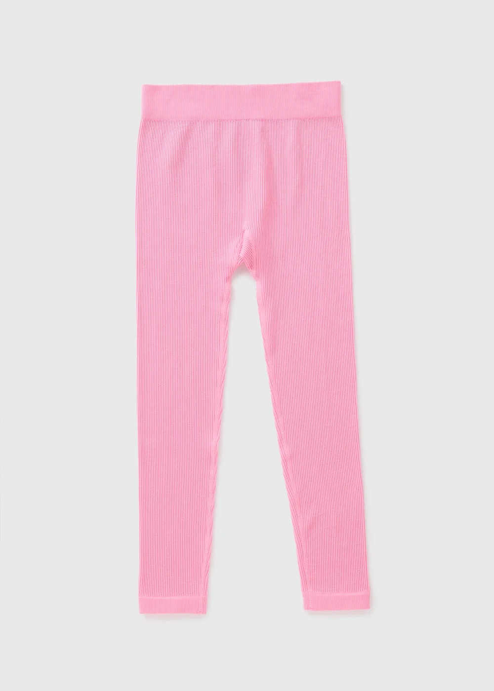 Girls Pink Seamless Leggings (7-15yrs) - S Image 1