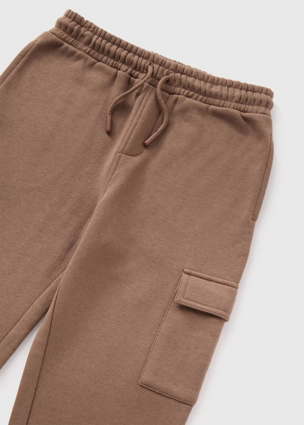 Boys Brown Cargo Jogging Bottoms (7-15yrs) - 8 Yrs Image 2