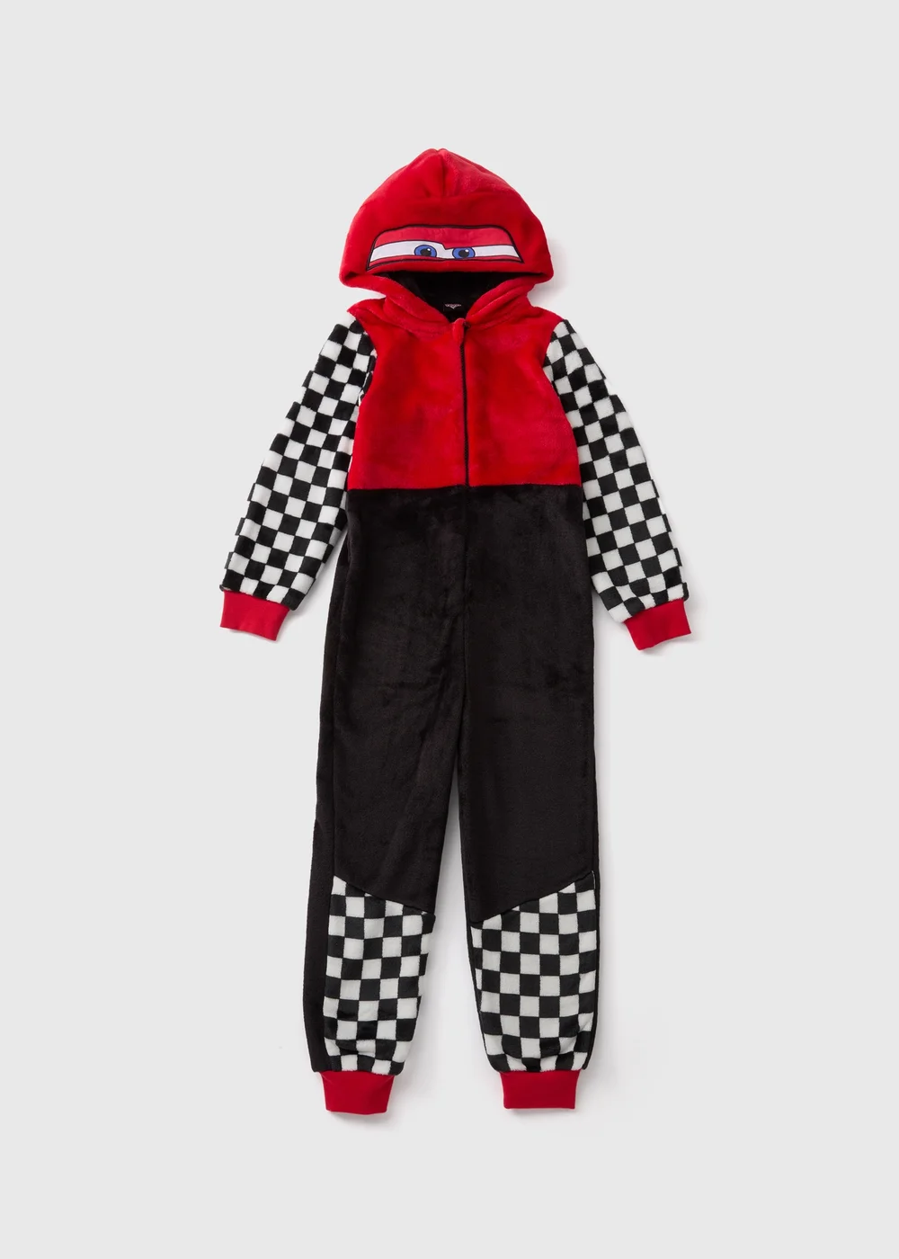 Cars Boys Red Lightning McQueen Onesie (1-7yrs) - 1 half year to 2 Image 1