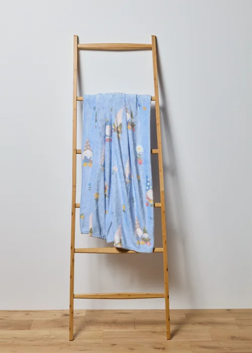 Blue Spring Gonk Throw Image 1