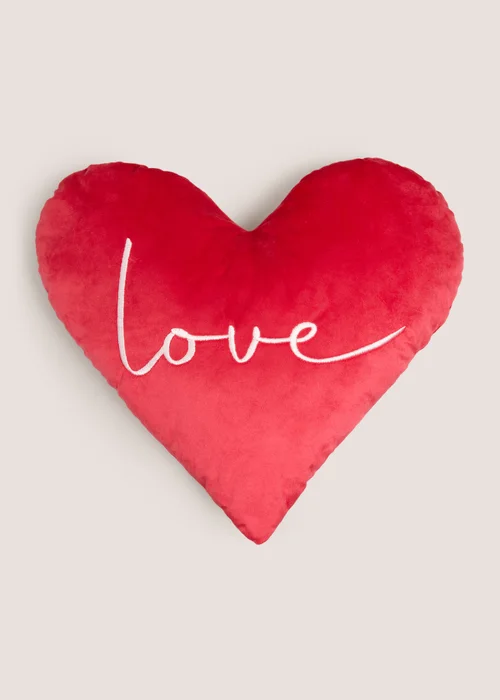 Red Heart Cushion Image 1