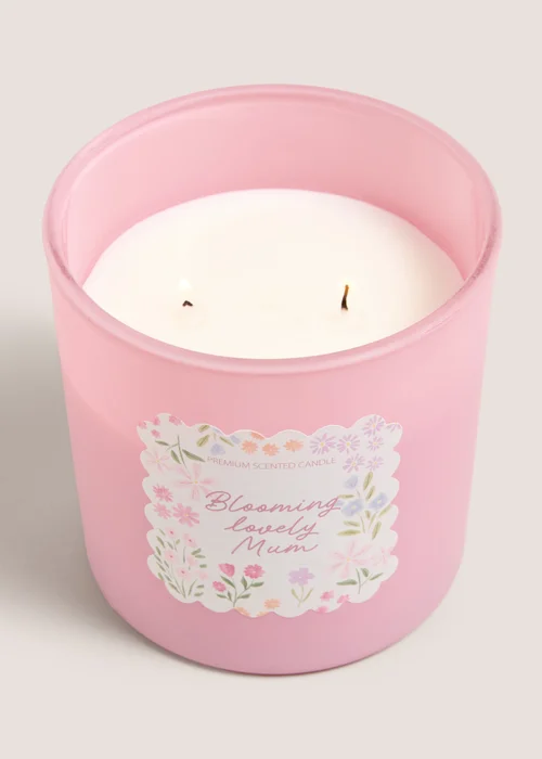 Pink Mum Candle Image 2