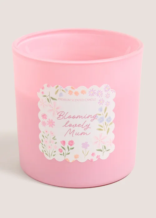 Pink Mum Candle Image 1