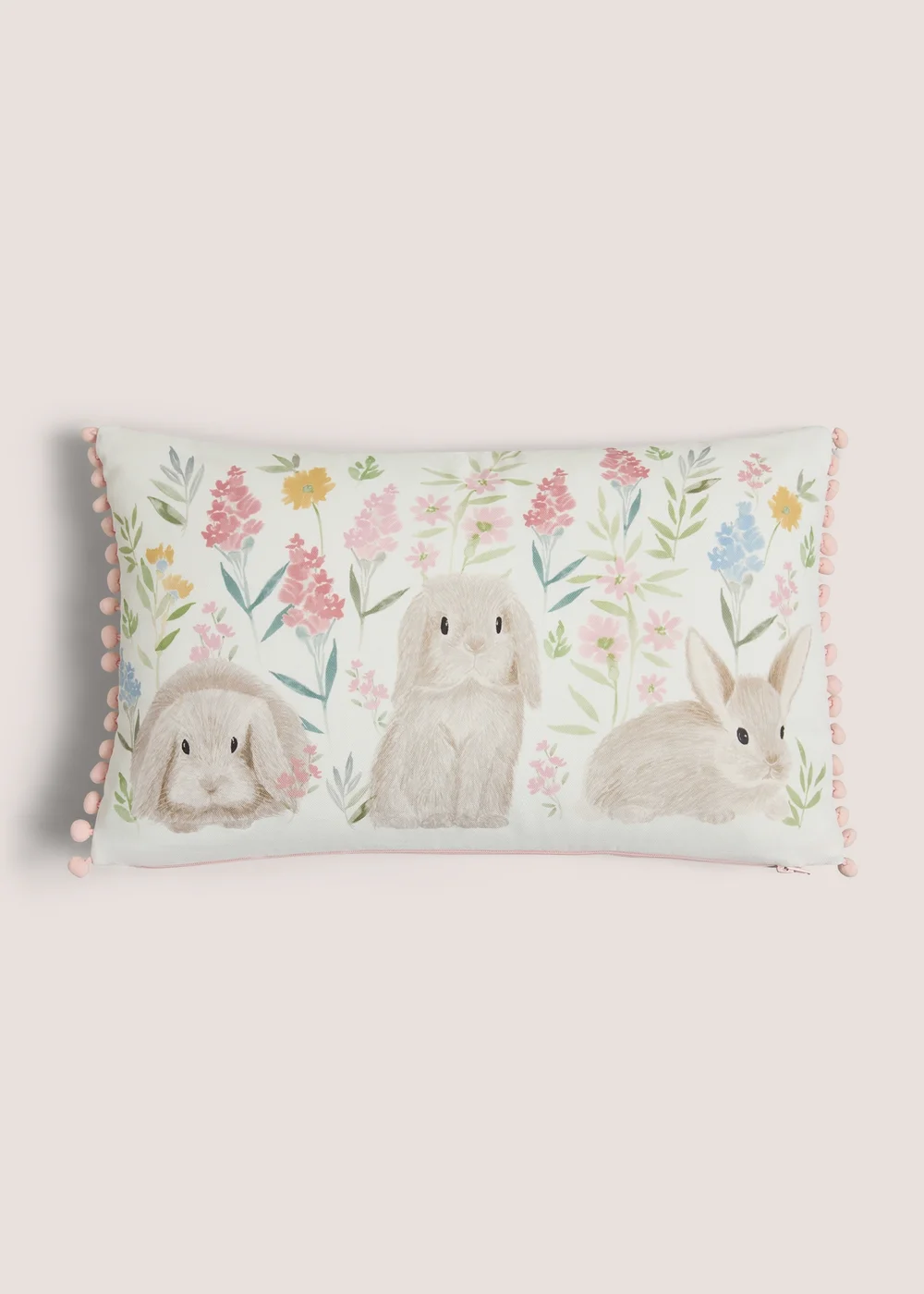 Bunny Print Cushion Image 1