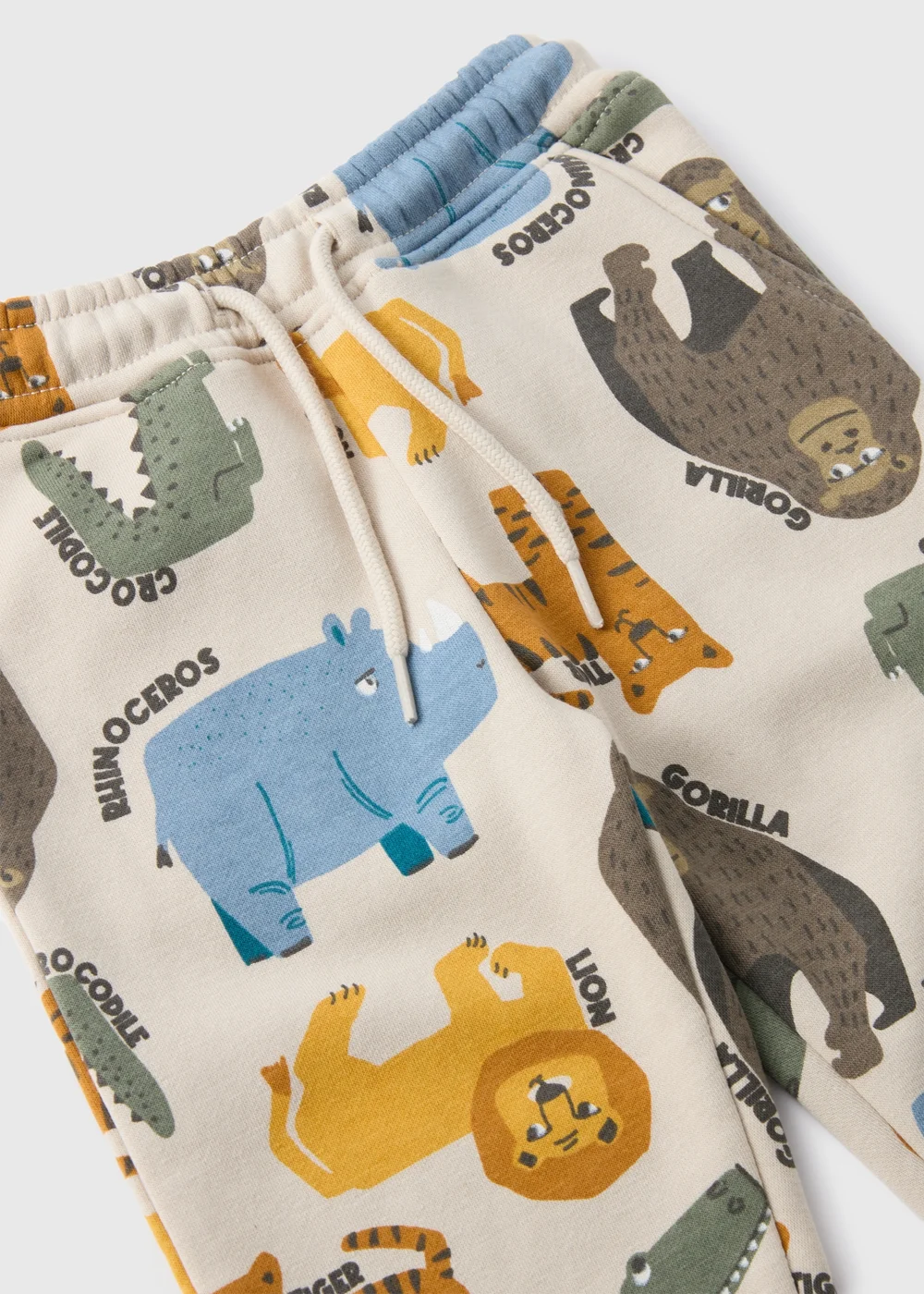 Boys Stone Safari Jogging Bottoms (1-7yrs) - 1 half year to 2 Image 2