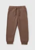 Boys Brown Plain Jogging Bottoms (1-7yrs) - 1 to 1 half years Image 1