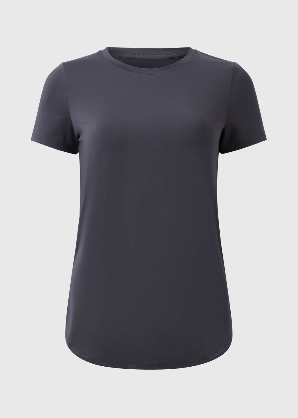 Souluxe Dark Grey Longline T-Shirt - S Image 4