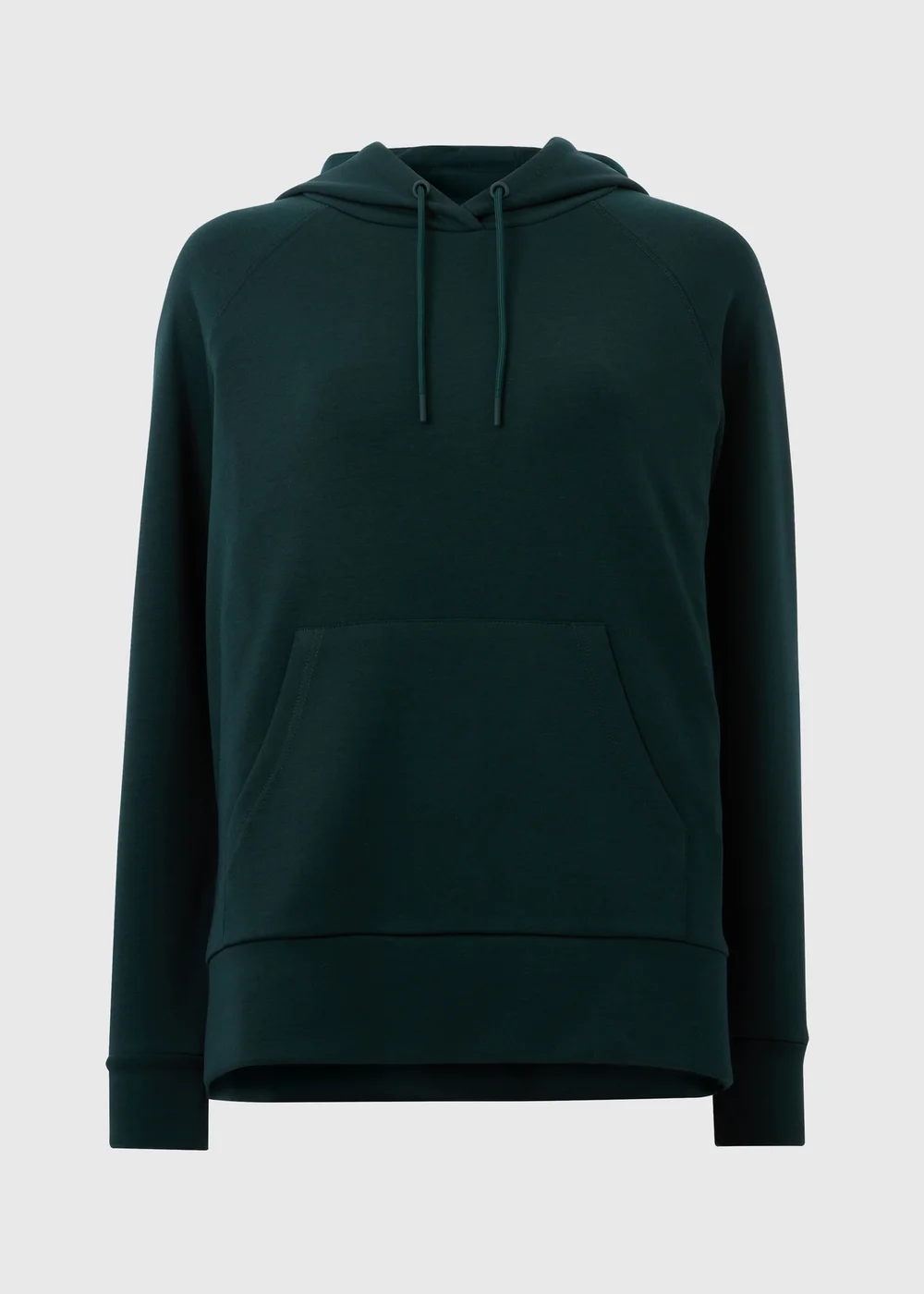 Souluxe Dark Green Longline Hoodie - S Image 4