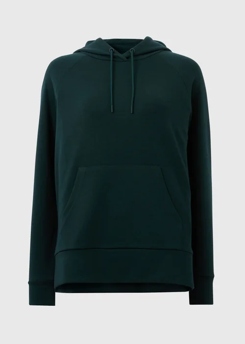 Souluxe Dark Green Longline Hoodie - S Image 4