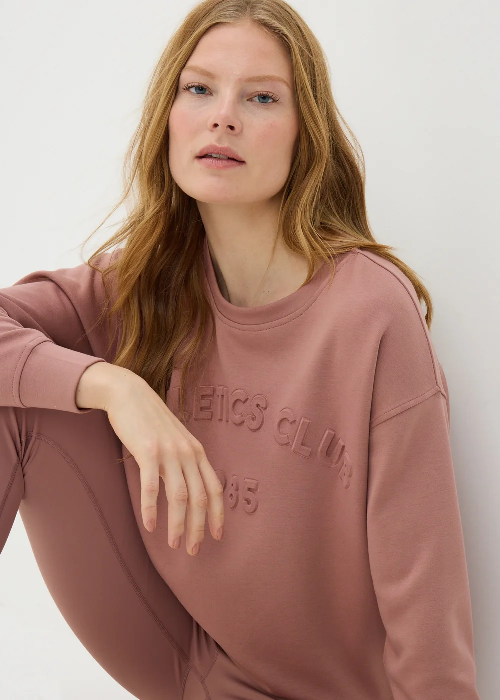 Souluxe Pink Athletics Club Sweatshirt - S Image 3