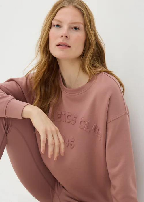 Souluxe Pink Athletics Club Sweatshirt - S Image 3