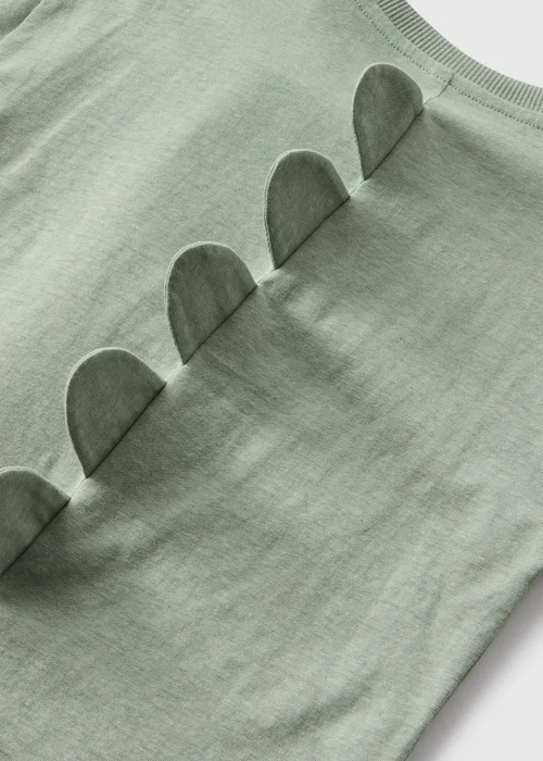 Boys Green Dino Long Sleeve Top (1-7yrs) - 1-1.5 Yrs Image 2