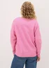 Papaya Petite Pink V-Neck Knitted Jumper - Extra small Image 3