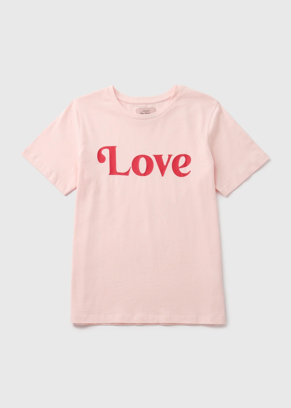 Pink Love Pyjama Top - Small Image 3