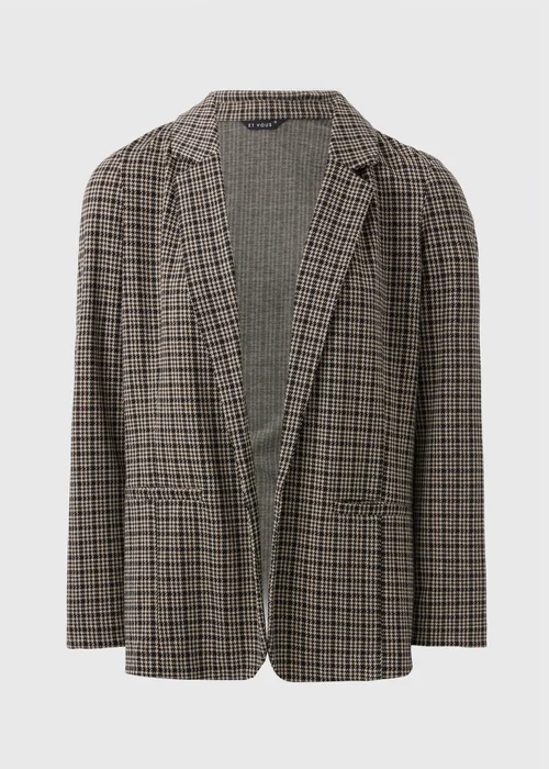 Et Vous Black Check Ponte Blazer - 8 Image 4