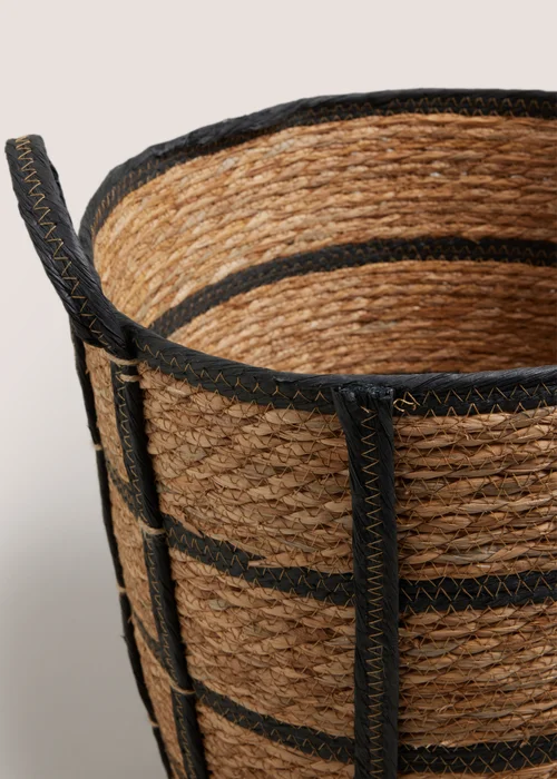 Check Woven Basket Image 2