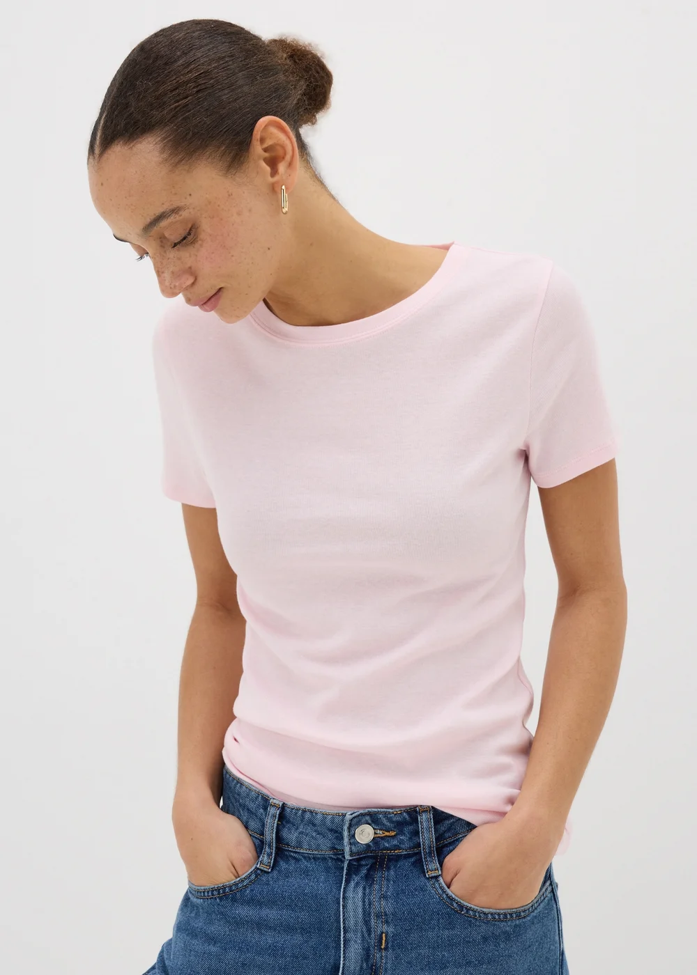 Pink Fitted T-Shirt - 8 Image 1
